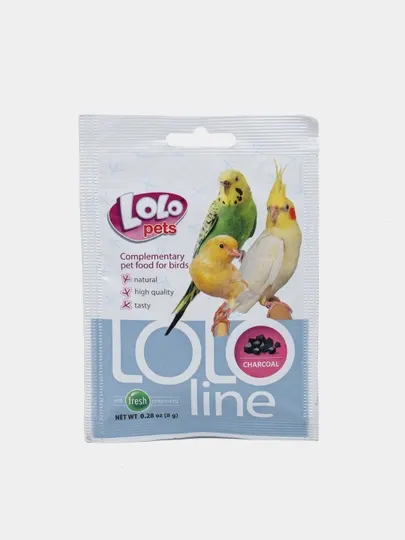 Кормовая добавка Lolo Pets для попугаев, 8 г
