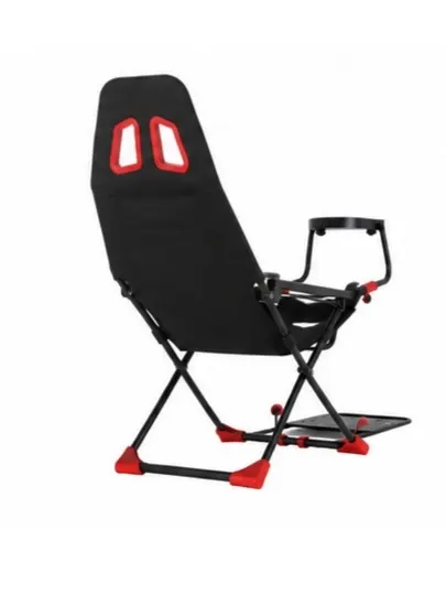 HAPPYGAME Игровой кокпит для автосимулятора Складное кресло Racing с креплением для руля