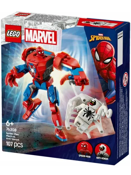 LEGO Конструктор Marvel 76308 Человек-паук против Анти-Венома