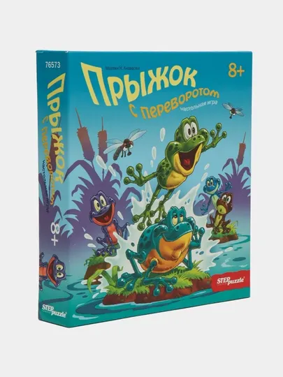 Настольная игра для детей Step Puzzle, Прыжок с переворотом, 76573, 1 шт