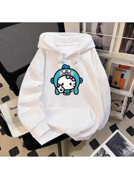 Толстовка с капюшоном и милым принтом серии Sanrio