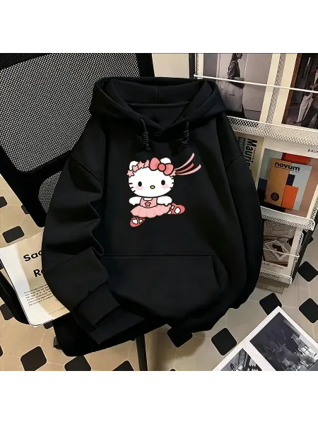 Толстовка с капюшоном и принтом серии Sanrio