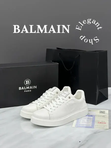 Elegant Shop Кеды на высокой подошве Balmain