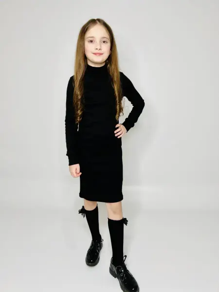 Чудо-Kids Платье, Платье для девочки, Платье-водолазка, Модное платье