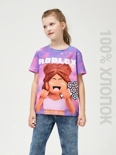Roblox Стильная футболка Роблокс
