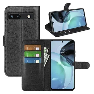 Чехол-книжка PRESTIGE с функцией подставки для Google Pixel 7A (черный)