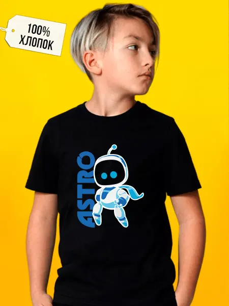 Футболкин Kids Astro bot футболка детская