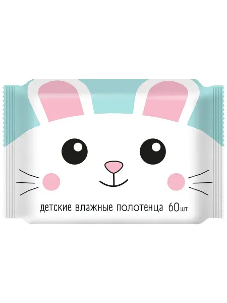 Полотенца влажные детские Авангард Ромашка-алоэ-витамин Е