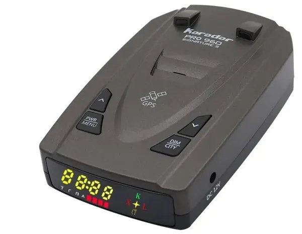 Радар-детектор автомобильный Karadar PRO960, GPS, ГЛОНАСС, на присоске