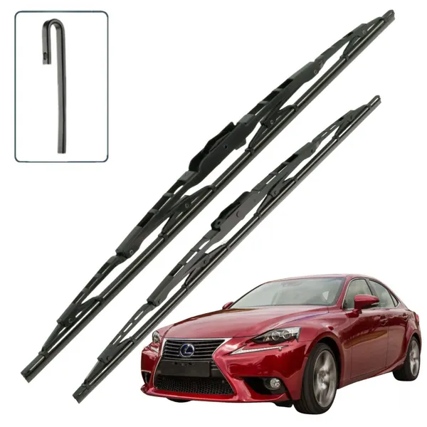 Дворники Lexus IS300h (3) XE30 / Лексус Ис300х ХЕ30 седан 2013 / 2014 / 2015 Щетки стеклоочистителя каркасные для автомобиля 600мм-450мм к-т 2шт.