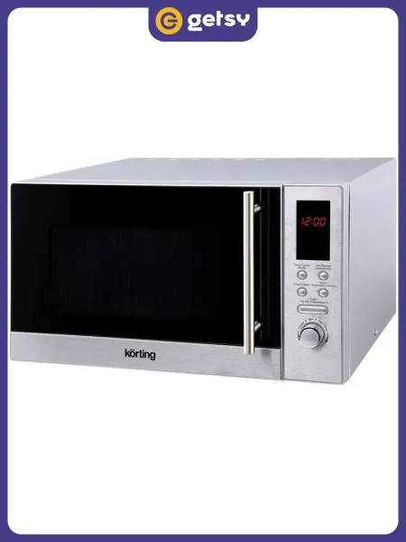 Korting Микроволновая печь KMO 823 XN, 23л, 8 уровней, серебристая