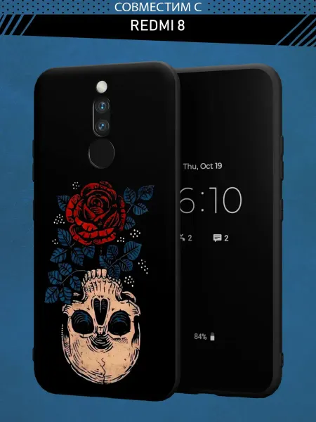 Abal Case Чехол на Redmi 8 с принтом Готика