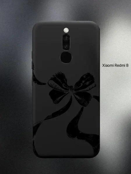 ANP Case Чехол на Xiaomi Redmi 8 с бантиком