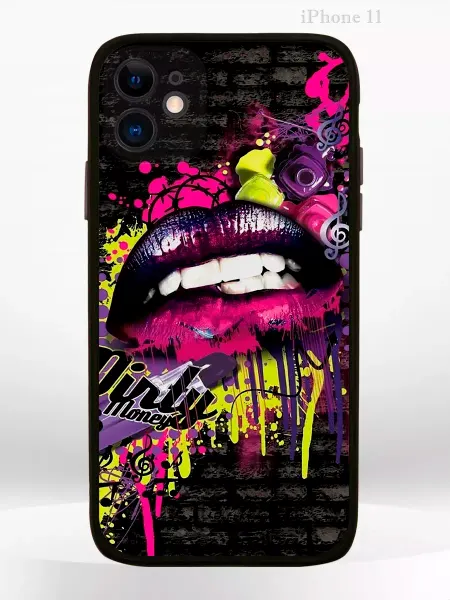 PRINTberries Чехол на iPHONE 11 с принтом граффити