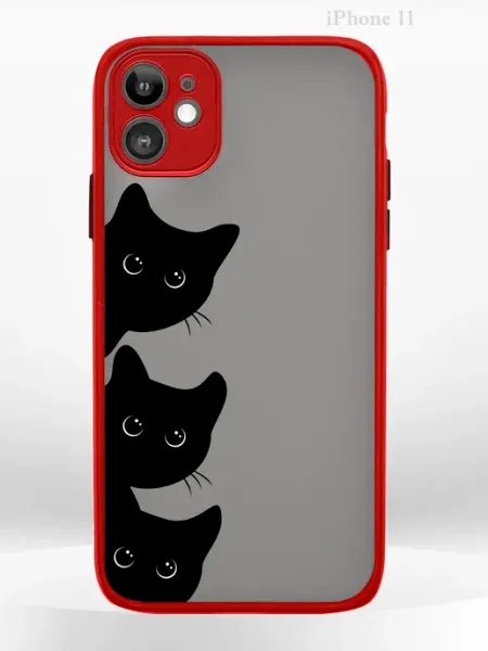 PRINTberries Чехол на iPHONE 11 с модным принтом котики