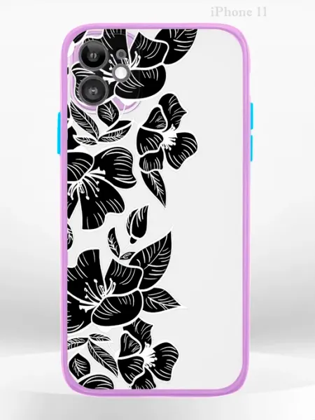 Чехол на iPHONE 11 с принтом розы