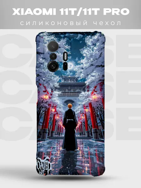 PRINTberries Чехол на Xiaomi 11T Ичиго Блич аниме