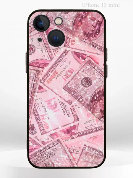 PRINTberries Чехол на iPhone 13 mini с принтом доллары