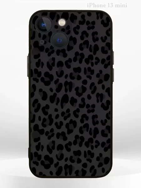 PRINTberries Чехол на iPhone 13 mini с принтом леопардовый