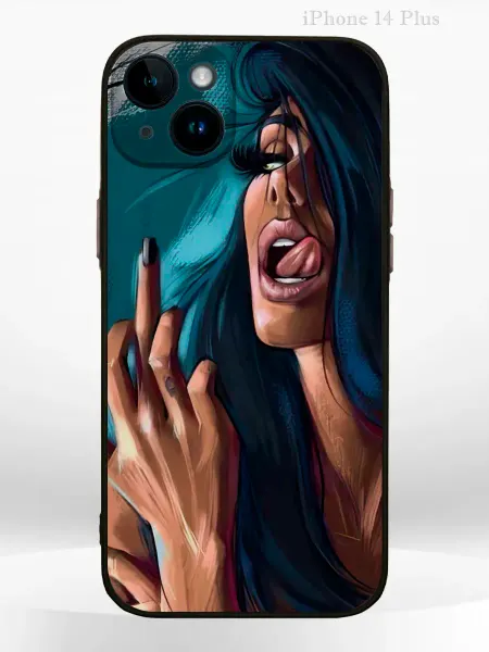 PRINTberries Чехол на IPHONE 14 Plus с принтом Girl