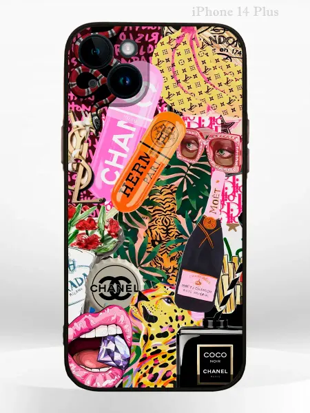 PRINTberries Чехол на IPHONE 14 PLUS с принтом цветочки