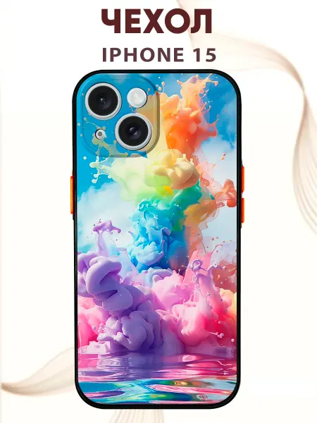 PRINTberries Чехол на IPHONE 15 с принтом вода