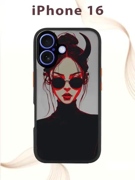 PRINTberries Чехол на IPHONE 16 с принтом аниме
