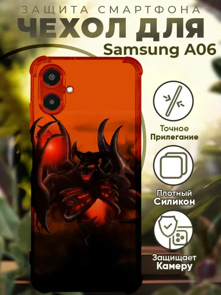 PRINTberries Чехол на SAMSUNG A06 с принтом дота 2 сф