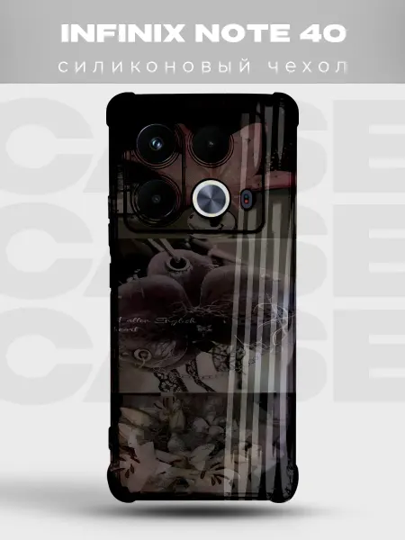 PRINTberries Прозрачный чехол на INFINIX NOTE 40 Y2K pinterest