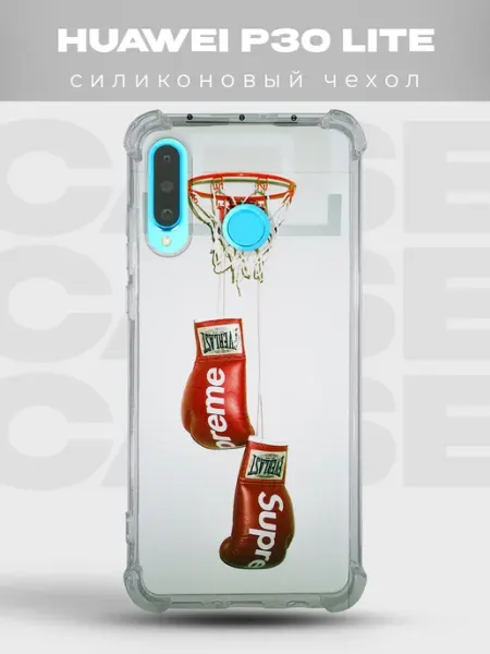 PRINTberries Чехол на Huawei P30 Lite Стритвир nike streetwear найк графф
