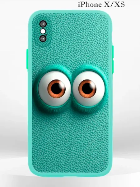 PRINTberries Чехол на iPHONE XS X с принтом глаза