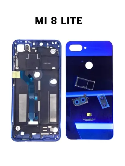Комплект корпуса для Xiaomi Mi 8 Lite (передняя рамка + задняя крышка, градиентный цвет)
