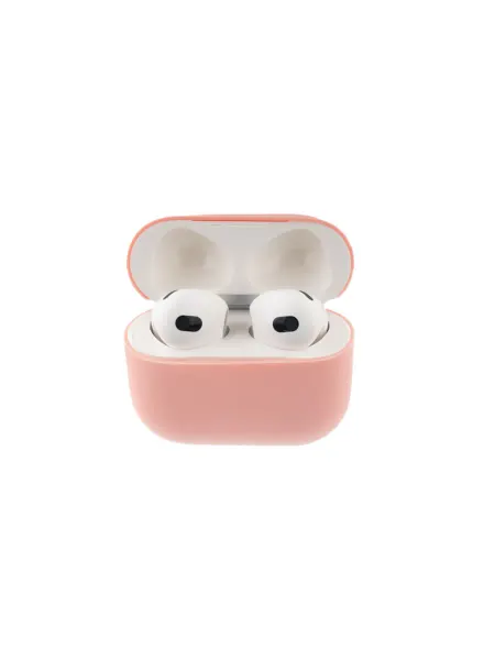 NL Чехол для наушников Airpods 3 Silicone case светло-розовый