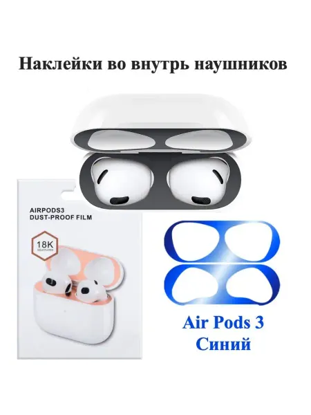 TEXHUB Наклейка для наушников AirPods 3