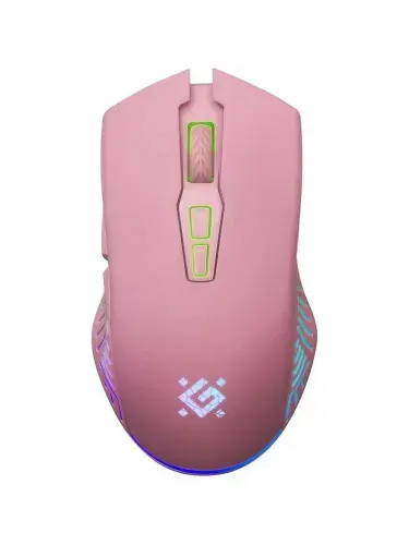 DEFENDER Мышка игровая (52501) GM-502 розовый