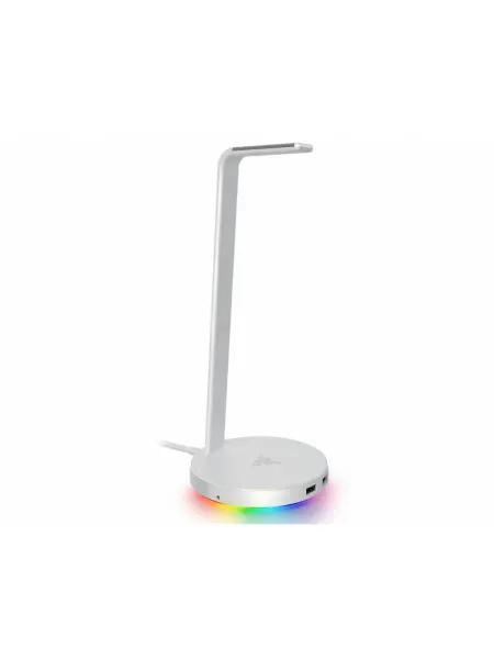 Razer Подставка для наушников Base Station V2 Chroma Mercury White
