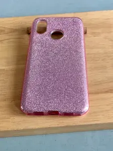 Чехол для Xiaomi Mi8 / Mi 8 / чехол на Сяоми Ми 8, чехол блестящий, ободок защита камеры, красивый