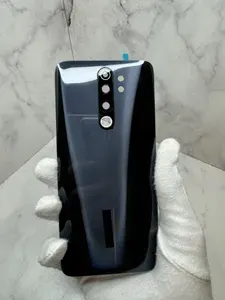 Задняя крышка для Xiaomi Redmi Note 8 Pro Черный Премиум + Со стеклом камеры