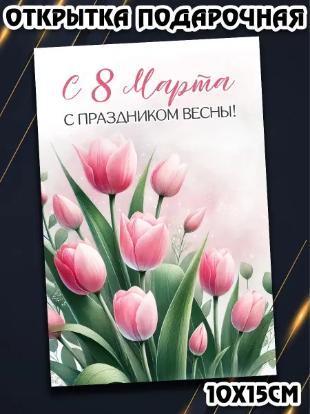 Podarkez Открытка 8 марта коллегам