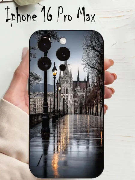 Анимемания Чехол на iphone 16 pro max рисунок прага