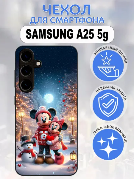 Pushkacase Чехол на Samsung A25 микки маус