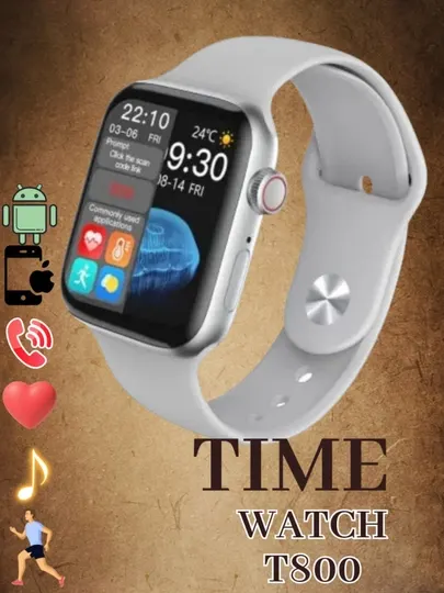 Смарт-часы Smart Watch 8 Series, для фитнеса, белые