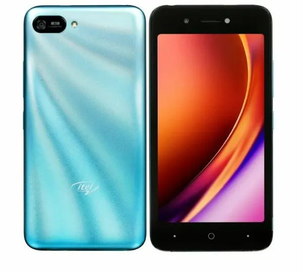 5" Смартфон Itel A25 16 ГБ бирюзовый, crystal blue