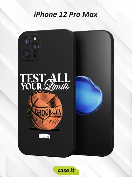 Case it Чехол на iPhone 12 Pro Max с принтом Баскетбол