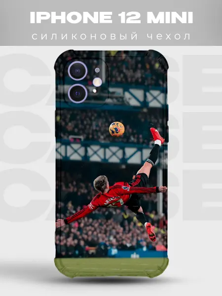 PRINTberries Чехол на iPhone 12 Mini Гарначо Манчестер Юнайтед
