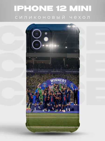 PRINTberries Чехол на iPhone 12 Mini футбол команда кубок