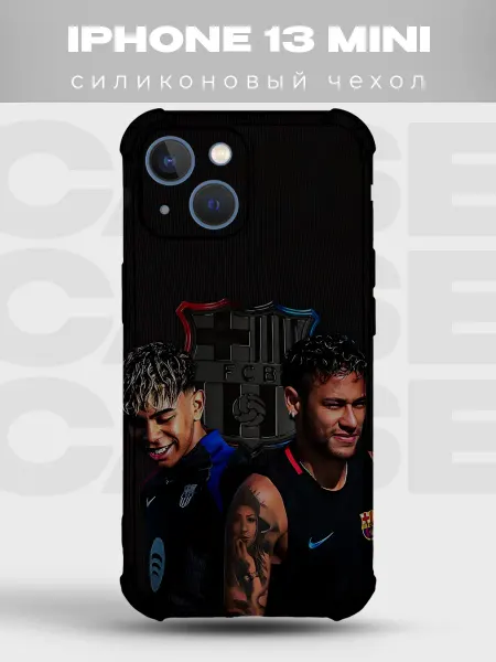 PRINTberries Чехол на iPhone 13 Mini Барселона футболисты