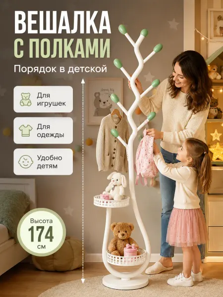 Стойка для верхней одежды, сумок и зонтов