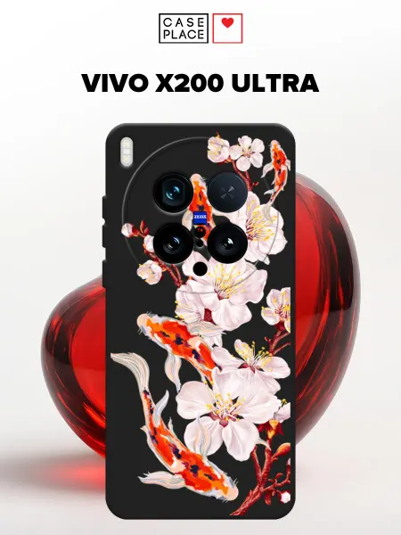 VIVO Матовый чехол на X200 Ultra сакура