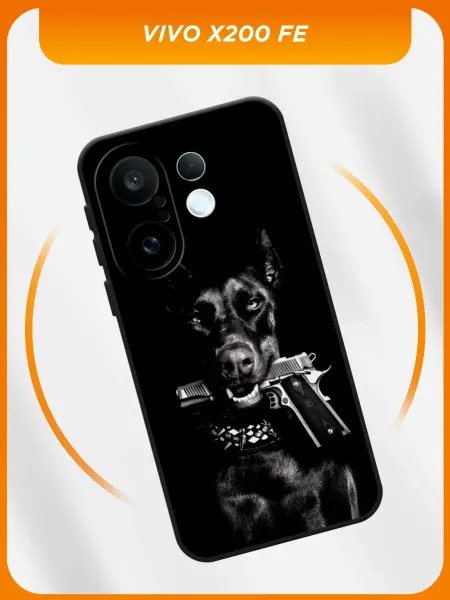 VIVO Чехол на X200 FE доберман